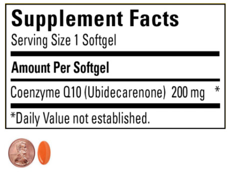 Giúp hỗ trợ chức năng tim và sản xuất năng lượng tế bào Nature Made CoQ10 200 mg 140 Softgel