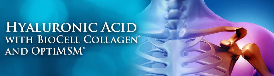 Hỗ trợ khớp và làn da khỏe mạnh với Nature's Lab Hyaluronic Acid with BioCell Collagen, 180 Capsules